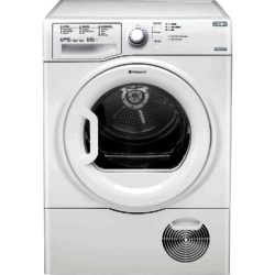 Hotpoint TCFS83BGP 8Kg Aquarius Sensor Condenser Tumble Dryer in White